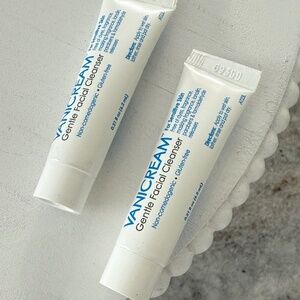 Vanicream Gentle Facial Cleanser Travel Size 0.21oz x2 NEW  Mini Sample Nwob